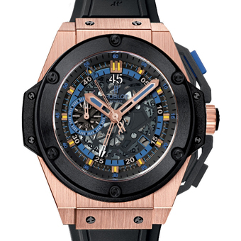 ウブロ スーパーコピー HUBLOT キングパワー 716.OM.1129.RX.EUR12 UEFA ユーロ ウクライナ クロノグラフ 【世界250本限定】ETA7750搭載